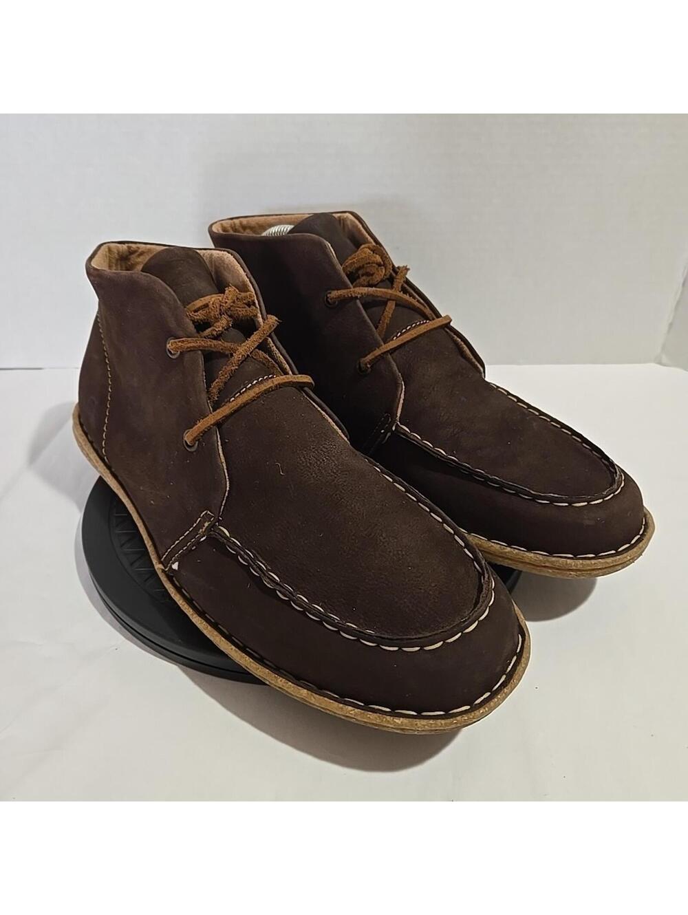 Born Chukka Boots Suede Leather Brown Desert Boots Lace Up Men’s Size 10.5